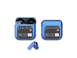 Auriculares Inalámbricos Pantalla Táctil Completa Ancenc Cancelación Activa YIZHOOD Bluetooth Azul