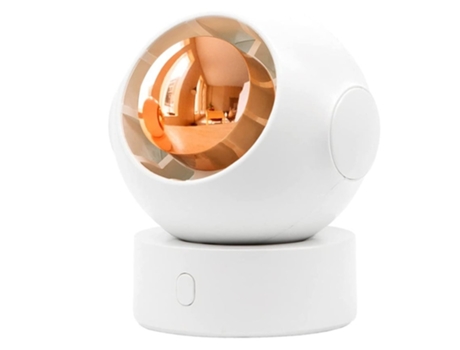 Ventilador portátil de mano Mini ventilador USB con batería recargable y ventilador eléctrico de 3 velocidades Pequeño Personal Lindo Blanco BISBIS...