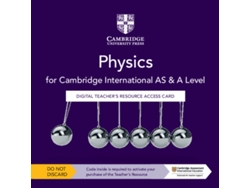 Libro Cambridge International AS &amp; A Level Physics Digital Teacher's Resource Access Card (Inglés)