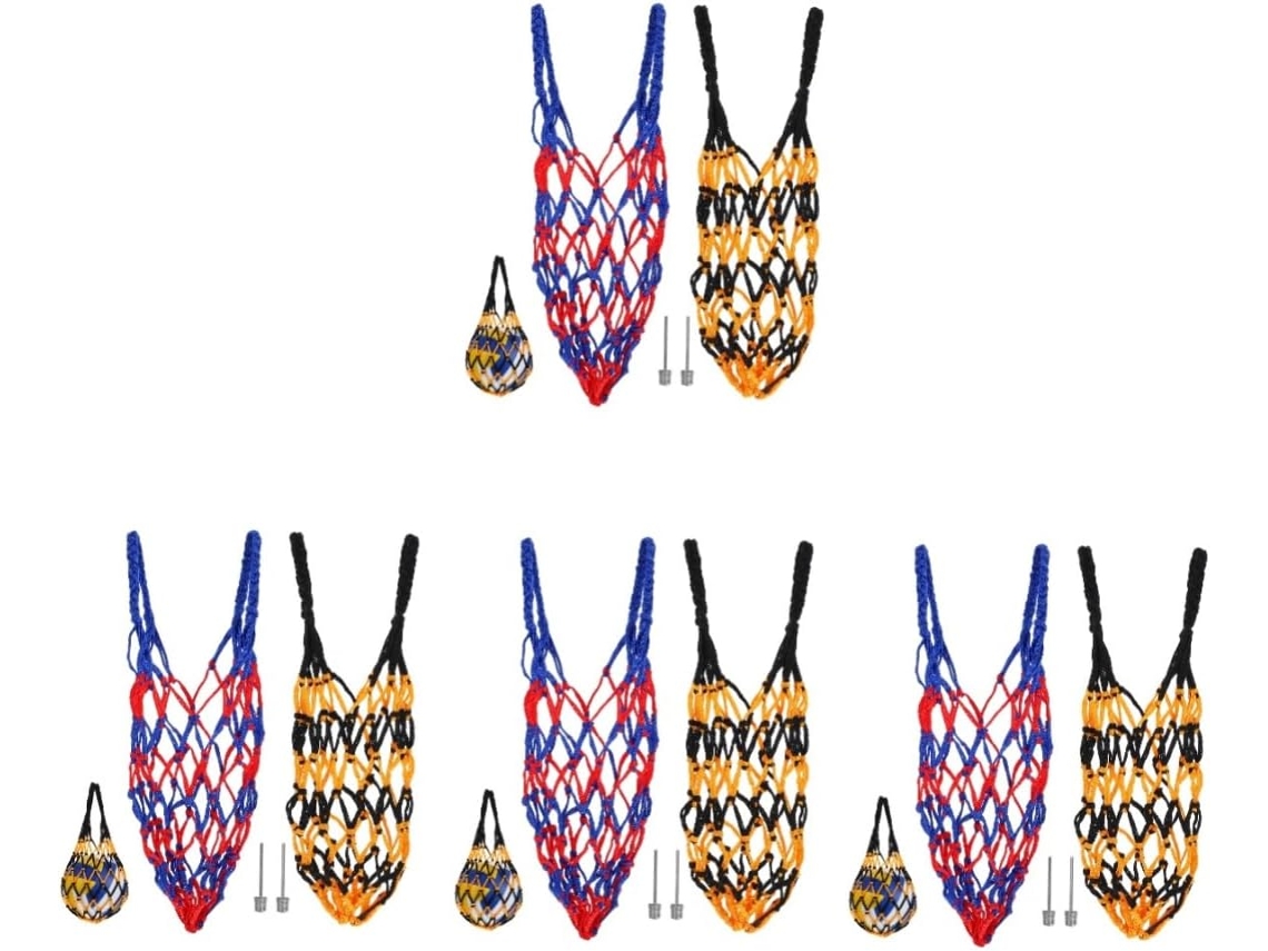 Accesorios para la bolsa de gimnasio portátil SFUSHOS con red para balones