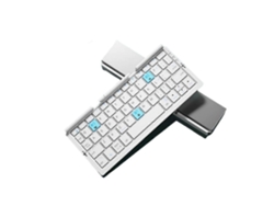 Mini teclado plegable Bow, teclado portátil inalámbrico recargable Ly Ebike