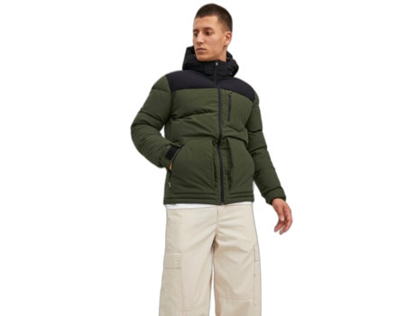 Abrigo para Hombre JACK & JONES (XL - Multicolor)