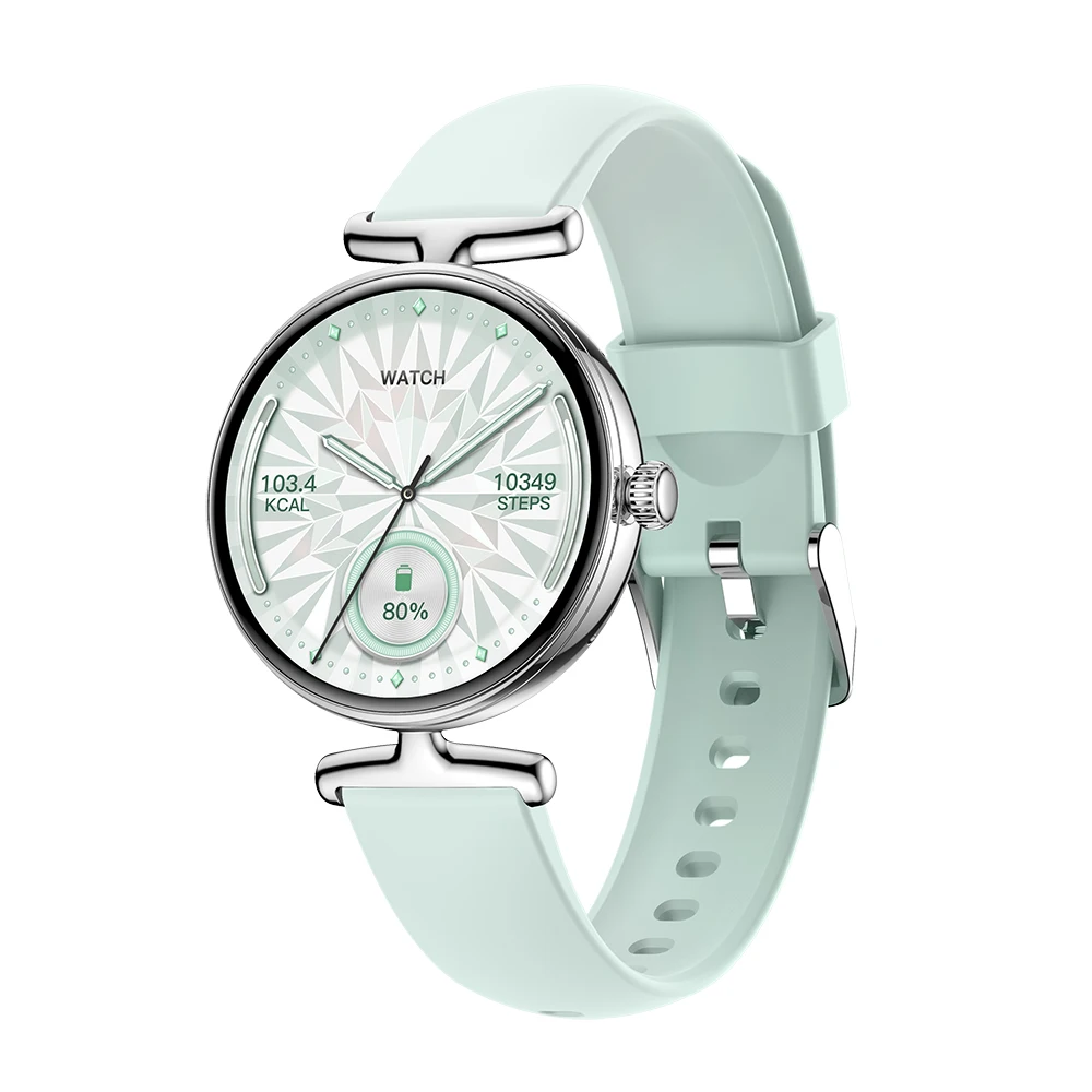 (silicona Verde) Smartwatch, Admite Llamadas Bluetooth, Equipado Con Una Pantalla De 1,19 Pulgadas.