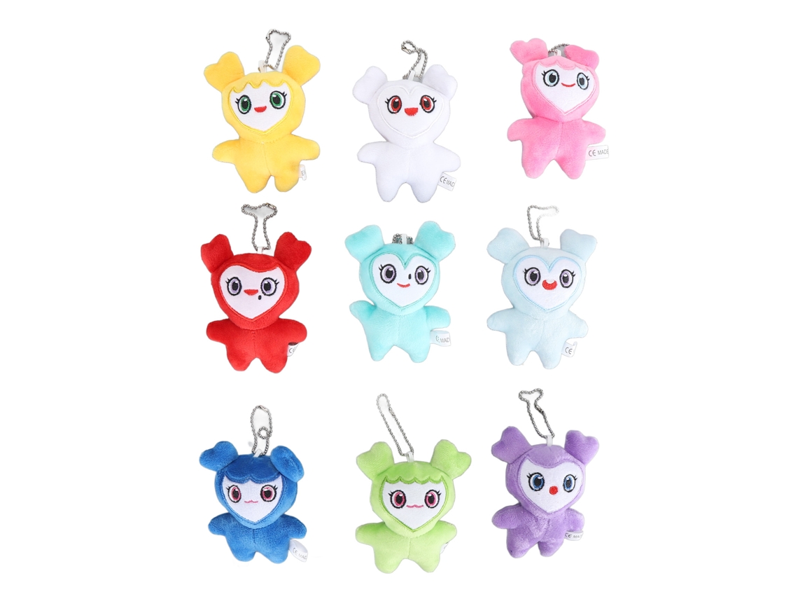 Dan26-9 Muñecos De Peluche De Ídolos Coreanos Con Expresiones Adorables Rellenos De Algodón Pp Juguetes Suaves