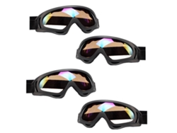 Gafas deportivas de alta tecnología, compatibilidad perfecta con banda elástica ajustable, tu equipo esencial para esquiar, hacer snowboard y motociclismo.