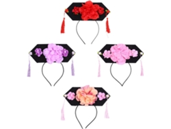 Accesorios Para Cheveux Chinois Garçon Y Filles 4 Pièces, Serrage