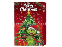 Caja Sorpresa Del Grinch, Navidad 2025, 24 Piezas, Regalo Sorpresa De Navidad, Juguete