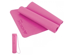 Esterilla de Yoga Profesional MOBICLINIC Flexible Antideslizante EY-01 Lavable Ecológico TPE Rosa (181x61x0,6 cm)