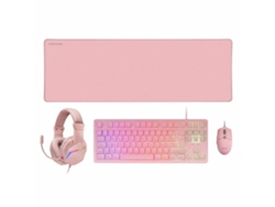 Pack Gaming MARS GAMING MCPRGB3PES Qwerty Español