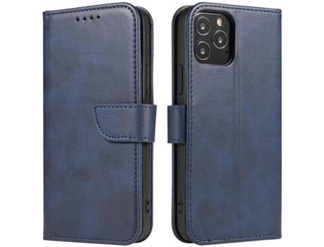 Carcasa iPhone 12 Pro Max LMOBILE Magnética Azul