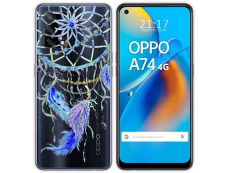 Carcasa Oppo A74 4G TUMUNDOSMARTPHONE Dibujos Transparente