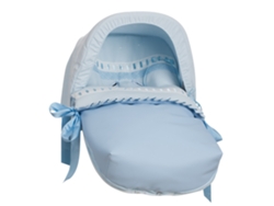 Saco para el grupo 0 Ribbon Celeste (capota regalo) BABYLINE