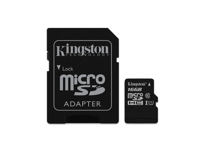 Tarjeta de Memoria KINGSTON 16GB MicroSD C10