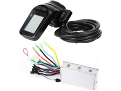Velo Eléctrico, Control De Scooter Sin Broche, Pantalla Lcd, Instrumento De Numeración