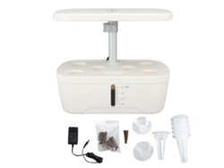 Kit De Cultivo Hidropónico De Interior Con Luz De Cultivo, 6 Macetas, Jardín De Interior