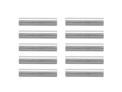 10 Unidades De Tubo Redondo Recto De Aluminio De 10 Mm De Diámetro Para Portaherramientas De Robótica 6100-0810-0050