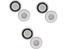 Juego De 3 Almohadillas De Repuesto Para Auriculares, De Cuero Proteico Cómodo.