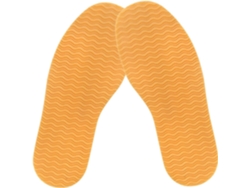 Almohadillas Antideslizantes De Goma Amarilla Para Suelas De Zapatos, Almohadillas De Reparación.