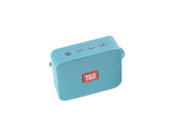 Mini Altavoz Bluetooth Portátil Pequena Altavoz de Música sin Cable Subwoofer Altavozs Usb para Telefones con Radio Tf Fm Micrófono Embutido