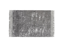 Alfombra de pelo corto BELIANI Hanli de Viscosa Gris 140x200