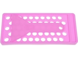 Kit Para Preenchimento De Batom, 1 Conjunto Com 50 Furos Em Espátula Portátil De Pp