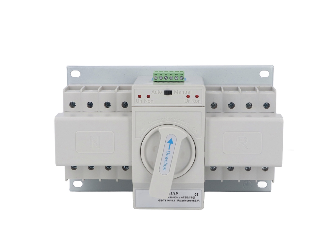 2026-interruptor De Transferencia Automática De Doble Potencia Ats Cb Para Generador Pequeño 50hz 60hz 400v