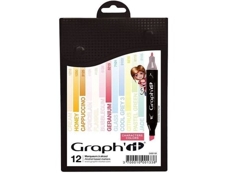 Marcador GRAPH'IT Colores de Caracteres 0.8 mm