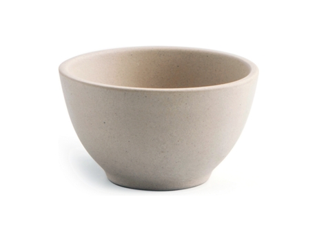 Bol Quid Cerámica Beige (9 X 5 Cm)