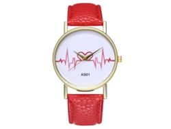 Reloj De Pulsera Analógico Para Mujer De Piel Sintética Ultrafina Con Movimiento De Cuarzo (morado)