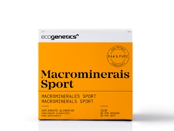Macrominerals Sport - 30 Sobre - ECOGENETICSN