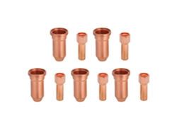10 Piezas De Consumibles Para Antorcha De Corte Por Plasma: Punta De Electrodo De 1,5 Mm Para Pt100 Y Pt80.
