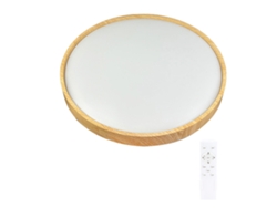2026-lámpara De Techo Led Regulable 2700k-6500k Moderna Redonda 30w 330mm Con Control Remoto Para Dormitorio Pasillo Balcón
