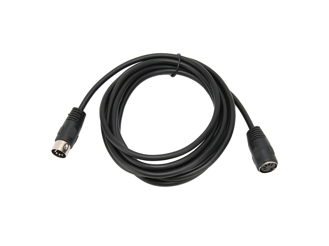 Cable De Extensión Midi De 5 Pines Din Macho A Hembra Para Teclado, Piano Y Electrónica, 3 M/9,8 Pies