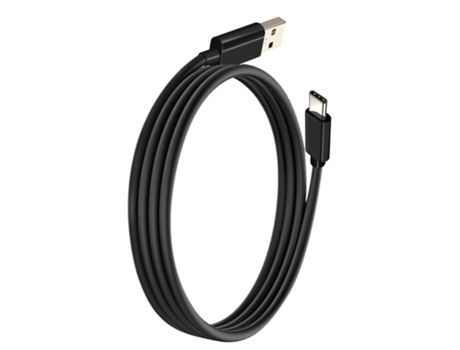 Cable de carga y sincronización original de MOTOROLA de USB a USB-C negro de 1 m