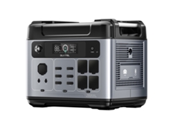 Generador portátil Oukitel P2001 Pro de 3200 W, 2048 Wh, batería LiFePO4, solar, UPS rápido, ideal para camping