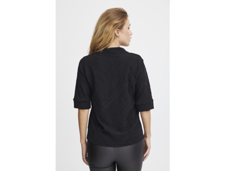 Camiseta de Mujer PULZ JEANS Cavila Negro (S)