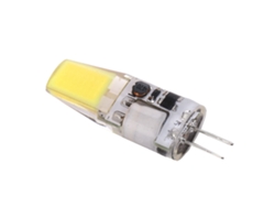Bombilla Led Cob G4 De 5w 600lm, Silicona, Para Lámpara Techo O Araña, Ac/dc 12v, 4, 2x1, 3cm, Blanc