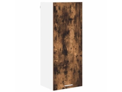 Maison Exclusive - Mueble Colgante Con Puerta Roble Ahumado 40 X 31 X 100 Cm