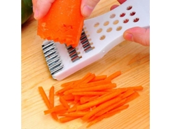 Picadora de cocina multifuncional para zanahorias, patatas, ensaladas y frutas.