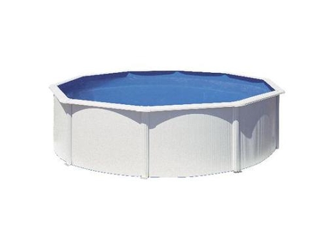 Piscina de Acero GRE Blanca (300x120 cm)