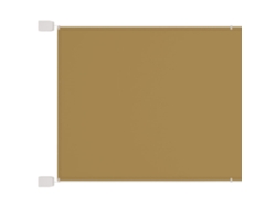 Toldo vertical VIDAXL Beige (60x600 cm)