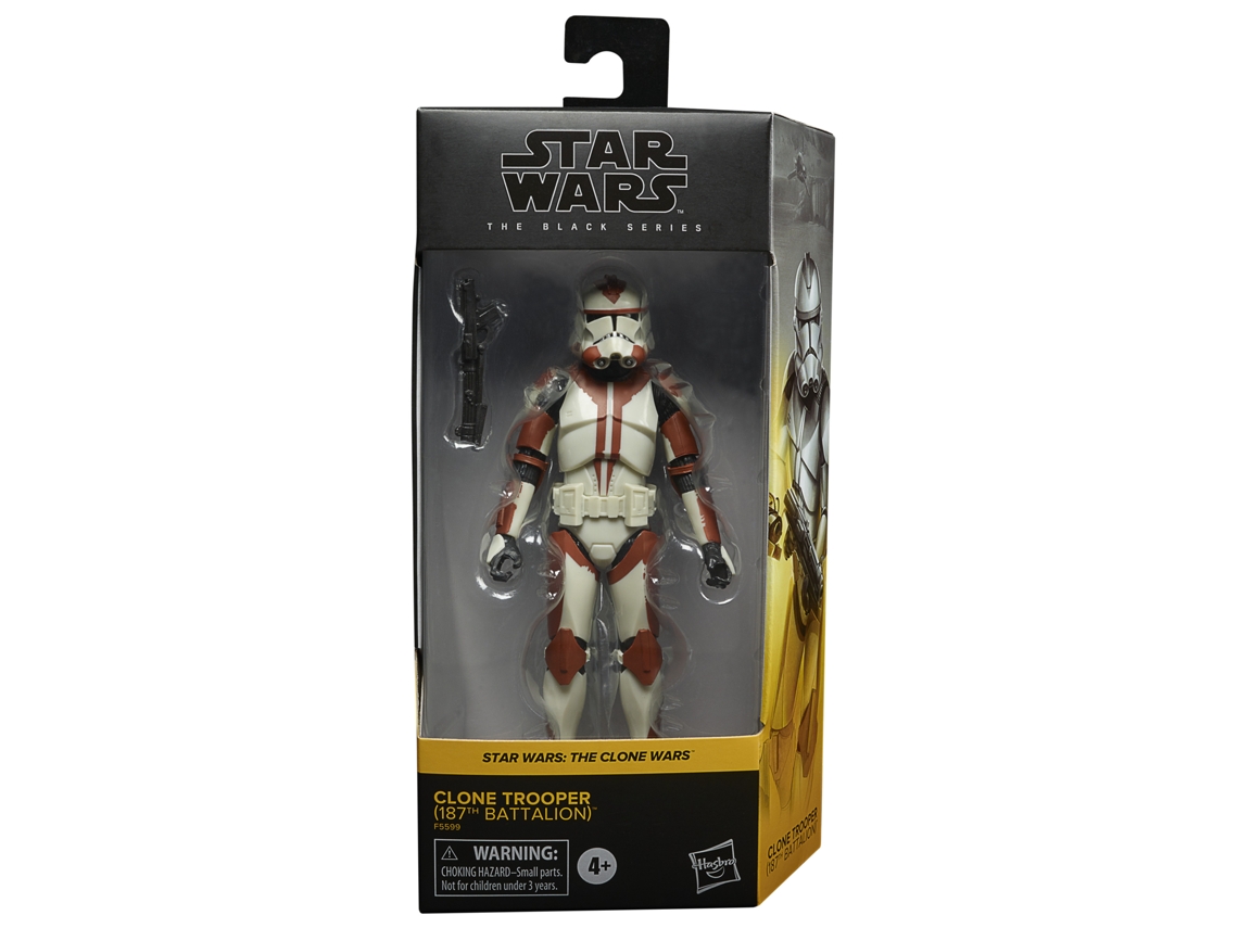 Figura de Acción STAR WARS The Black Series Clone Trooper (187Th Battalion)
