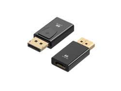 Cable Adaptador Dp A Hdmi 4k, Transmisión Estable, Para Monitores Y Proyectores.