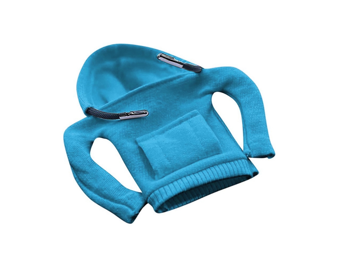 Accesorio interior para capó de palanca de cambios de coche azul