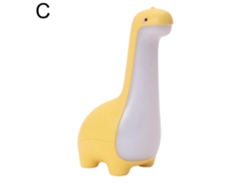 Luz nocturna de dinosaurio con USB, luz suave para acompañar el sueño de los niños Rosewell