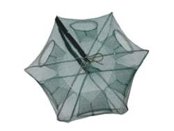 Danu26-jaula De Pesca Automática De 6 Agujeros Para Camarones Cangrejos Pescados Red Nylon Plegable Trampa De Pesca