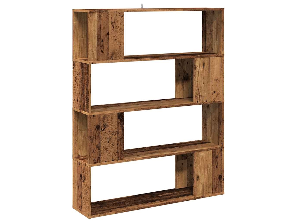 Estantería VIDAXL Marrón Madera contrachapada (100x24x124,5 cm)