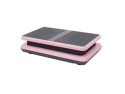 Plataforma vibratoria, entrenamiento de cuerpo completo, diseño compacto, color rosa OEM