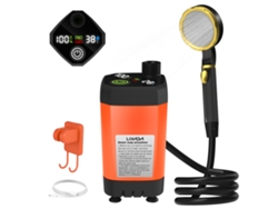 Ducha Portátil Para Camping Con Bomba Y Pantalla Digital Inteligente: Kit De Ducha Para Exteriores Para Camping, Caravanas Y Jardín.