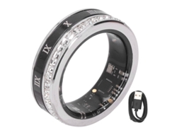 Anillo Inteligente De Acero Ti Bt Resistente Al Agua Ip68, Anillo De Fitness, Conteo De Pasos, Carga Magnética